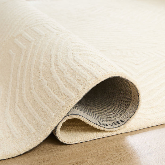 Mitra Ivory Geometric Swirl - N5034 - 10' x 13'
