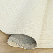 Mitra Ivory Geometric Swirl - N5034 - 8' Round
