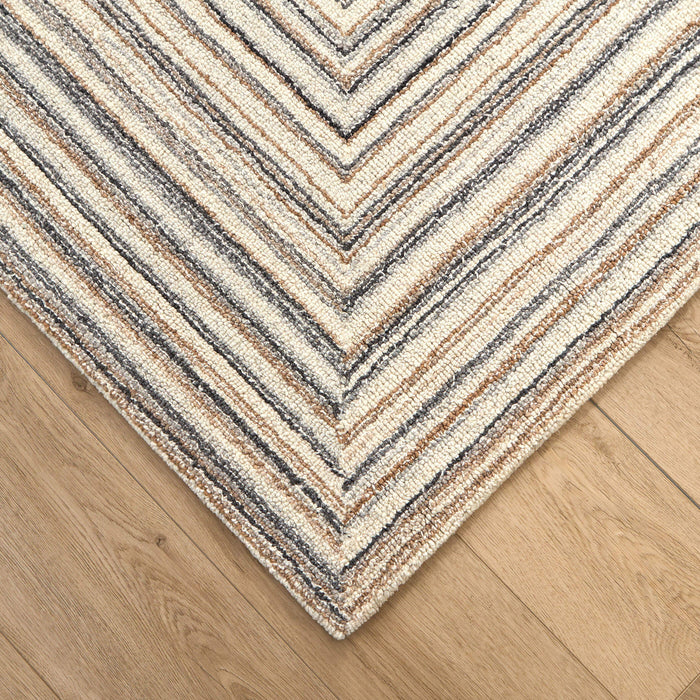 Mitra Brown Geometric - N5035 - 10' x 13'