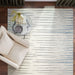 Mitra Ivory Gray Stripe - N5037 - 8' x 11'