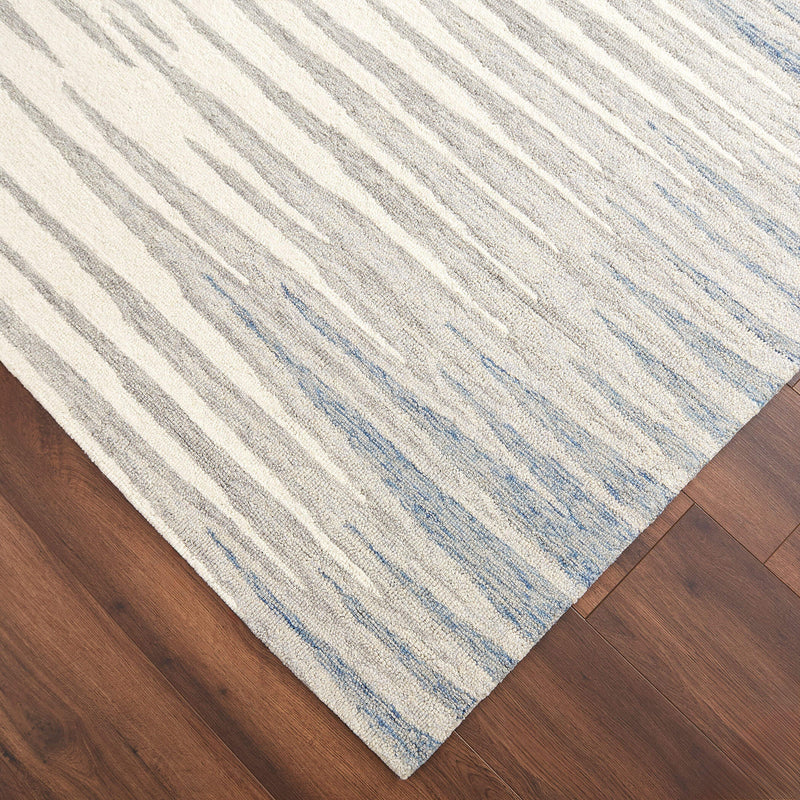 Mitra Ivory Gray Stripe - N5037 - 5' x 8'