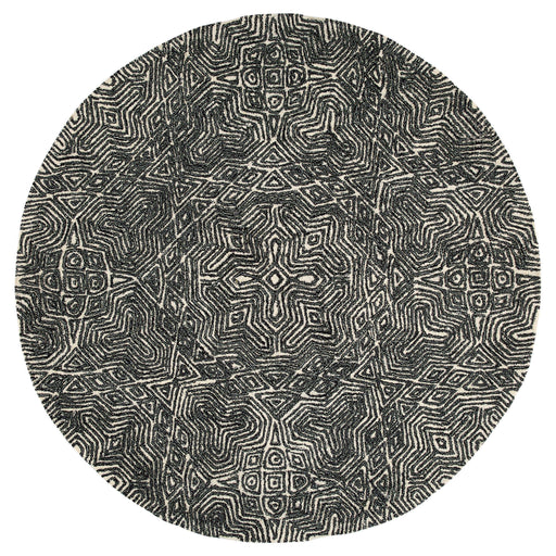 Mitra Black Geometric - N5038 - 10' Round