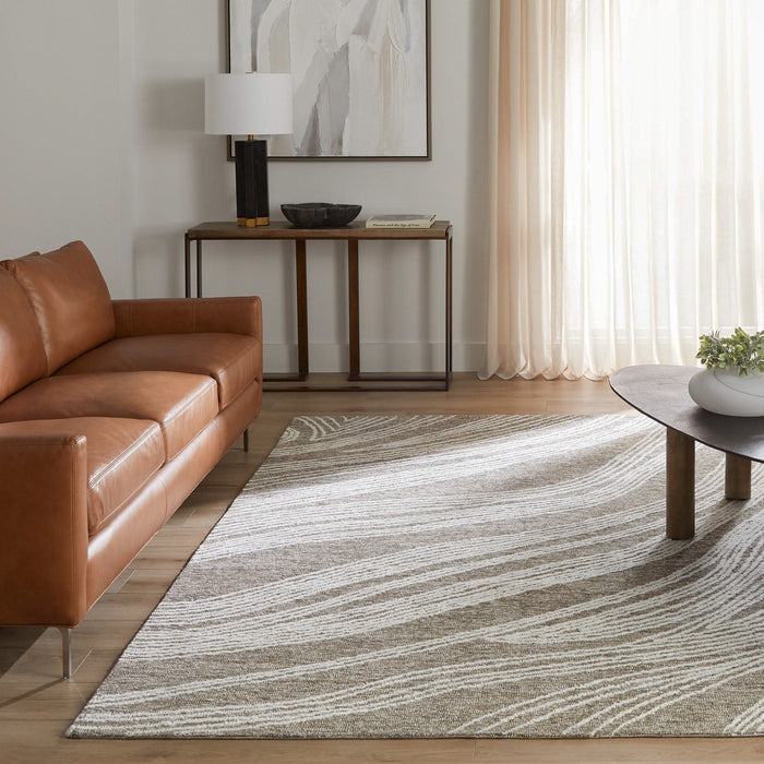 Mitra Green Waves - N5039 - 7' x 9'