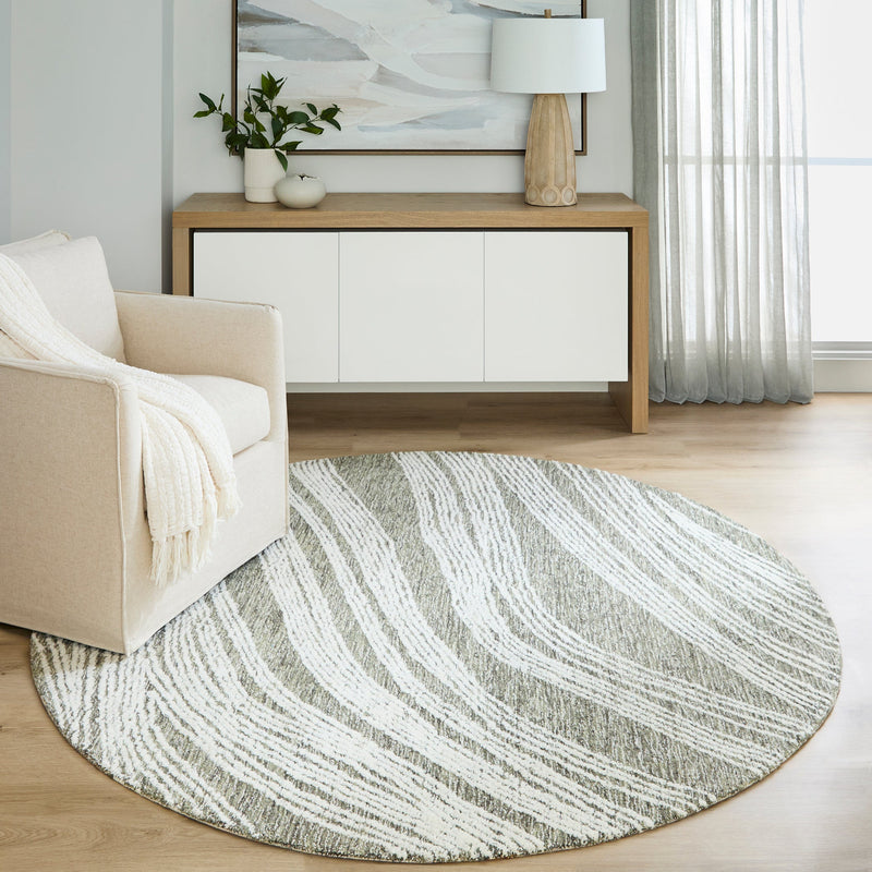 Mitra Green Waves - N5039 - 8' Round