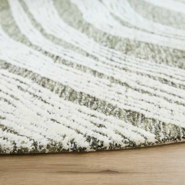 Mitra Green Waves - N5039 - 10' Round