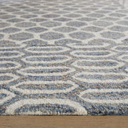 Mitra Blue Geometric - N5041 - 7' x 9'