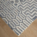 Mitra Blue Geometric - N5041 - 7' x 9'