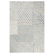 Mitra Blue Geometric - N5041 - 8' x 11'
