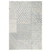 Mitra Blue Geometric - N5041 - 7' x 9'