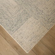 Laid Back Luxe Ivory Blue Geometric - N5047 - 8' x 11'