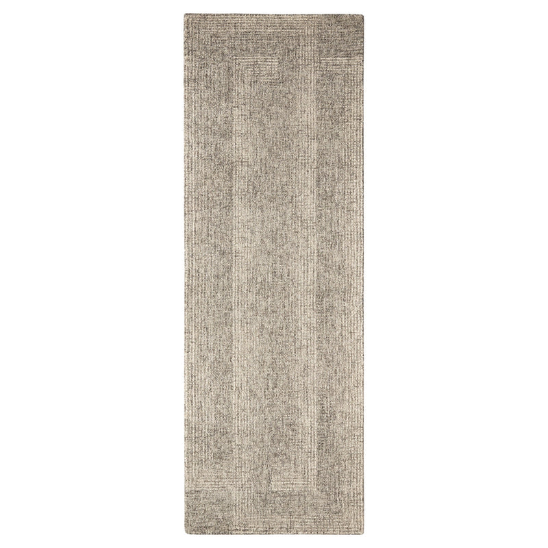Laid Back Luxe Gray Ivory Geometric - N5048 - 3' x 8' Runner