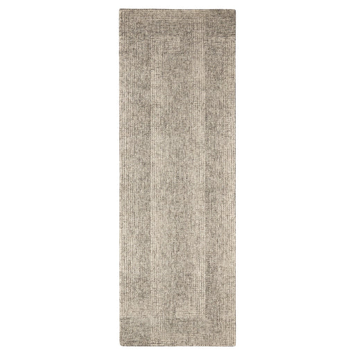 Laid Back Luxe Gray Ivory Geometric - N5048 - 3' x 12' Runner