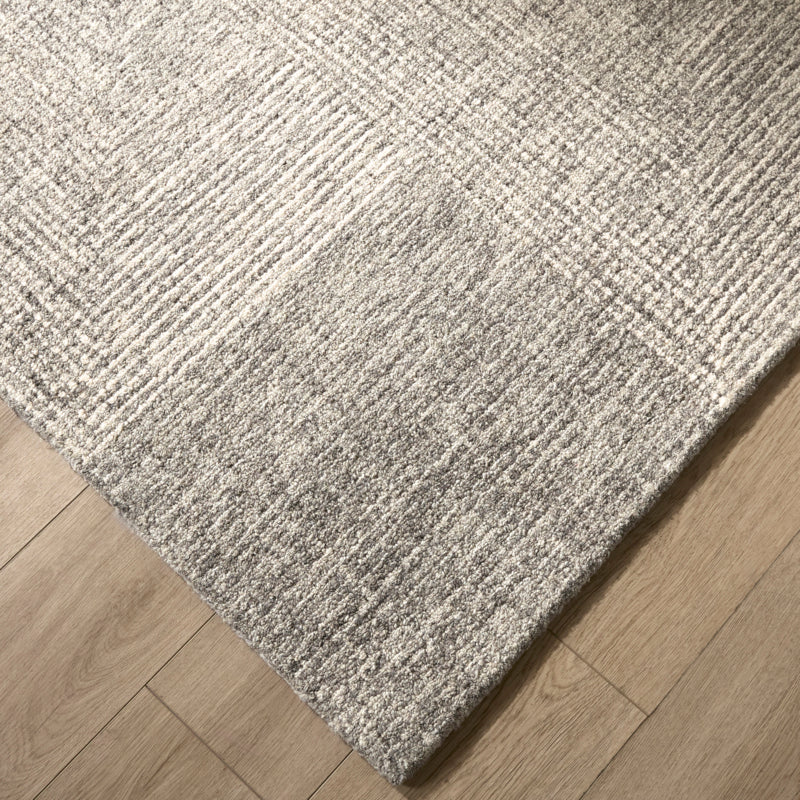 Laid Back Luxe Gray Ivory Geometric - N5048 - 5' x 8'