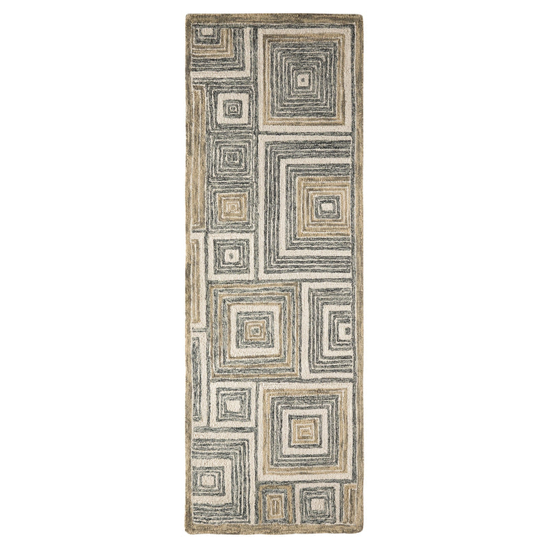 Laid Back Luxe Multi Geometric - N5049 - 3' x 12' Runner