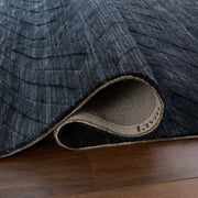 Kirti Black Geometric - N6001 - 5' x 8'