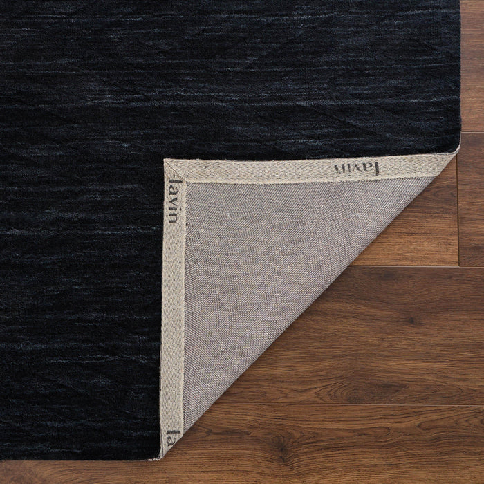 Kirti Black Geometric - N6001 - 8' x 11'