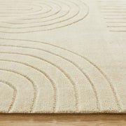Kirti Ivory Geometric - N6003 - 5' x 8'