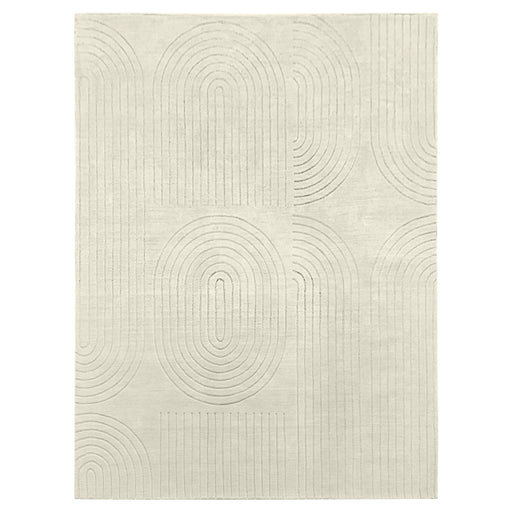 Kirti Ivory Geometric - N6003 - 5' x 8'