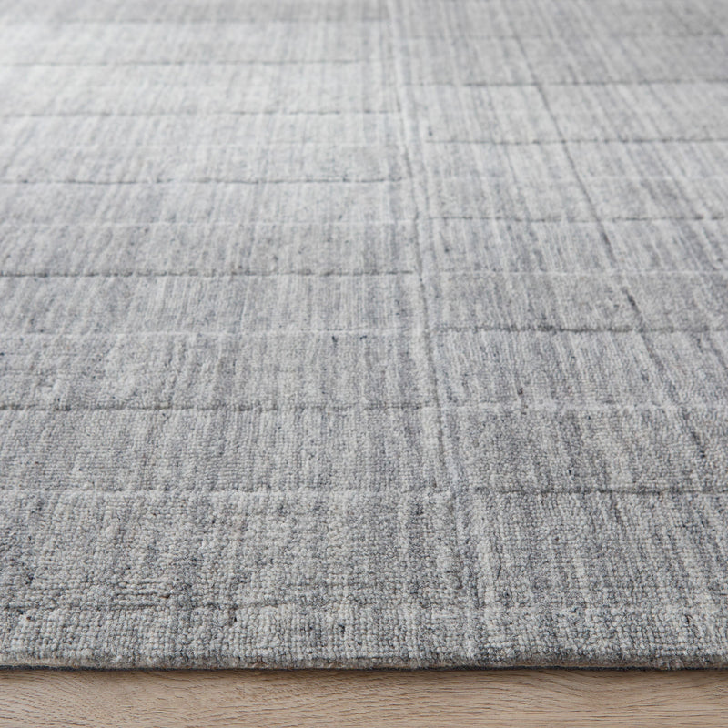 Kirti Gray Geometric - N6004 - 5' x 8'