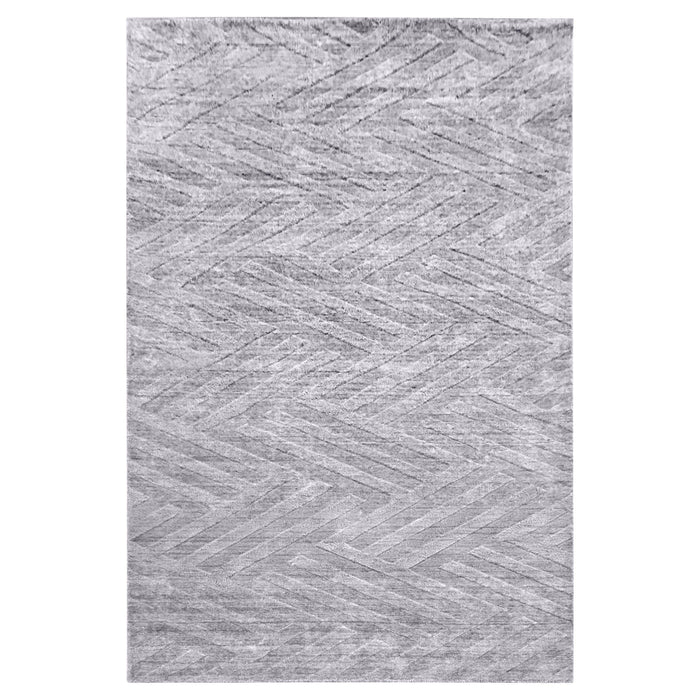 Pari Gray Chevron Herringbone - N6006 - 5' x 8'