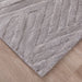 Pari Gray Chevron Herringbone - N6006 - 7' x 9'