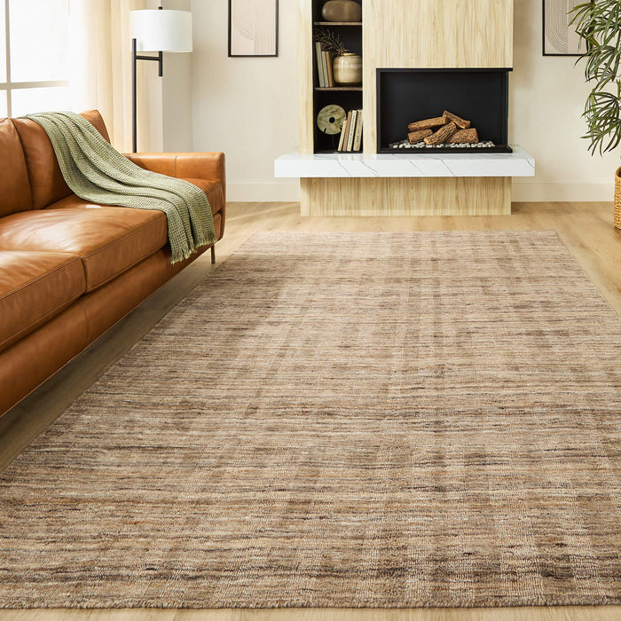 Pari Brown Stripe - N6009 - 5' x 8'