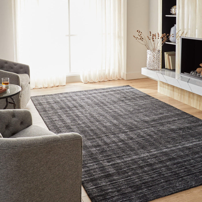 Pari Black Stripe - N6010 - 10' x 13'