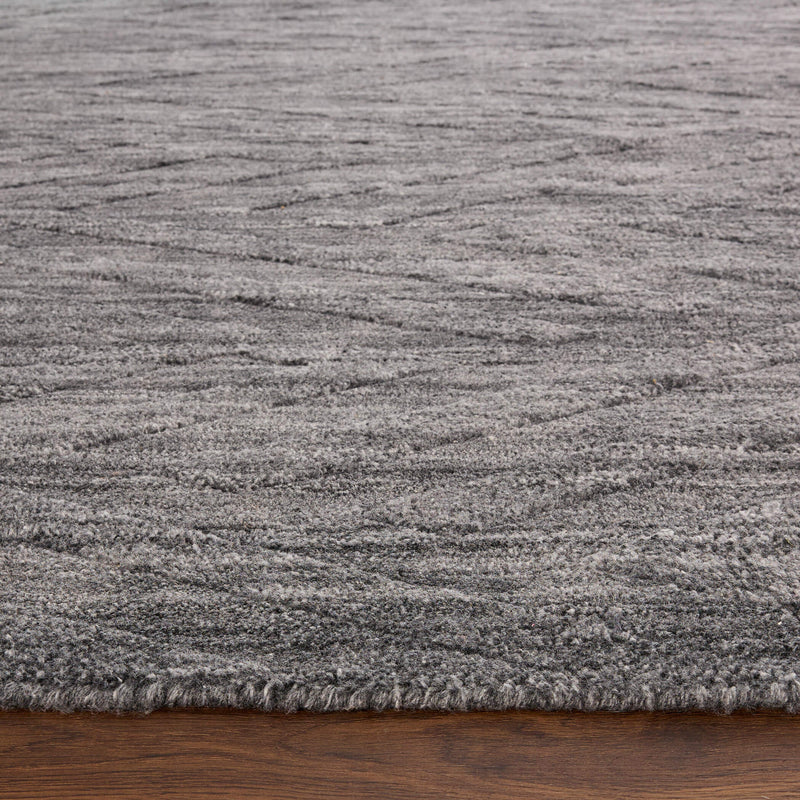 Pari Gray Chevron Herringbone - N6011 - 5' x 8'