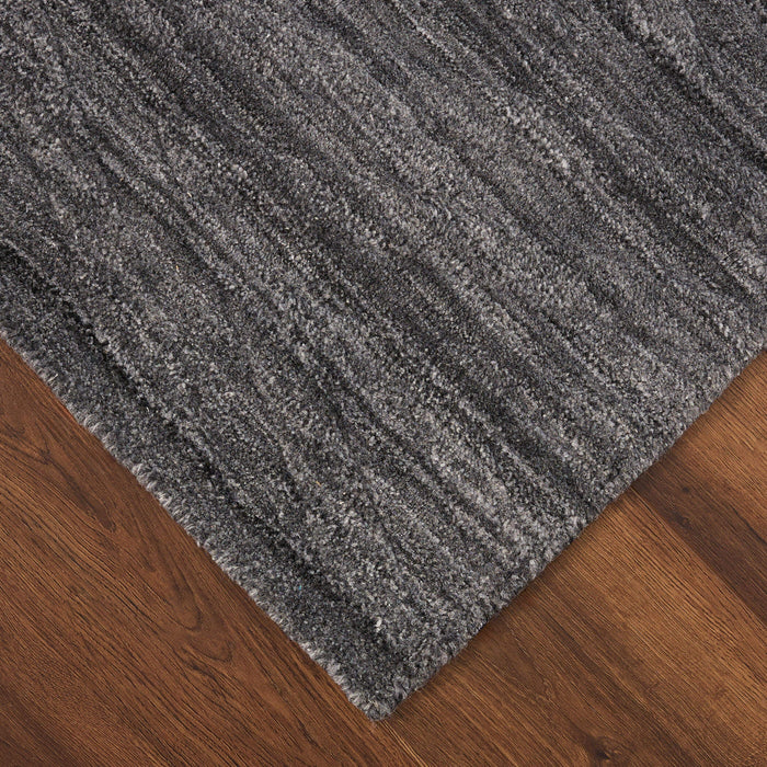 Pari Gray Chevron Herringbone - N6011 - 5' x 8'