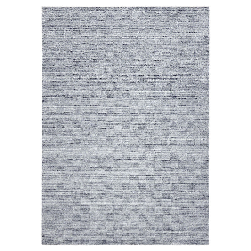 Pari Blue Checkerboard - N6012 - 5' x 8'