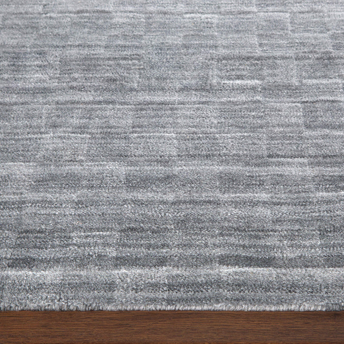 Pari Blue Checkerboard - N6012 - 7' x 9'