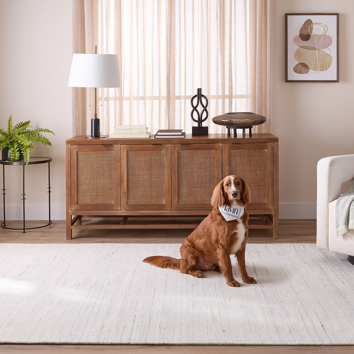 Riya Ivory Linear - N6028 - 7' x 9'