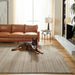 Riya Brown Linear - N6030 - 5' x 8'