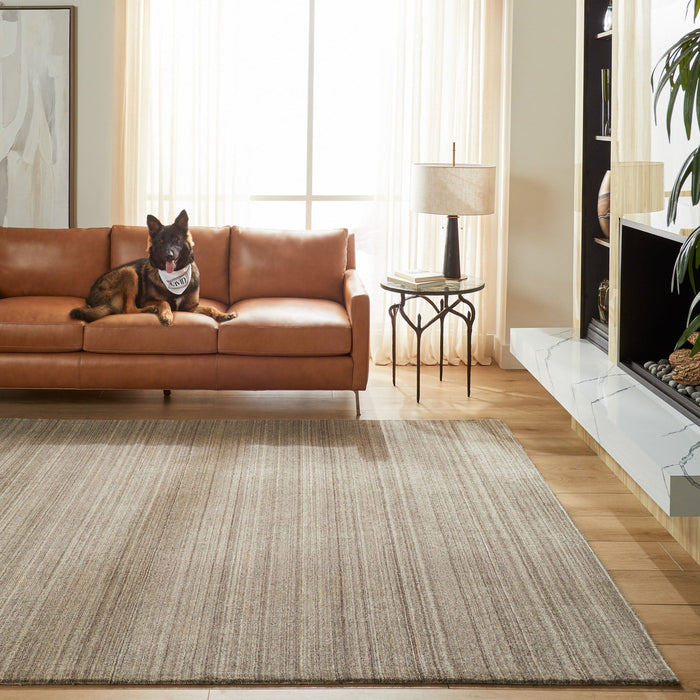 Riya Brown Linear - N6030 - 5' x 8'