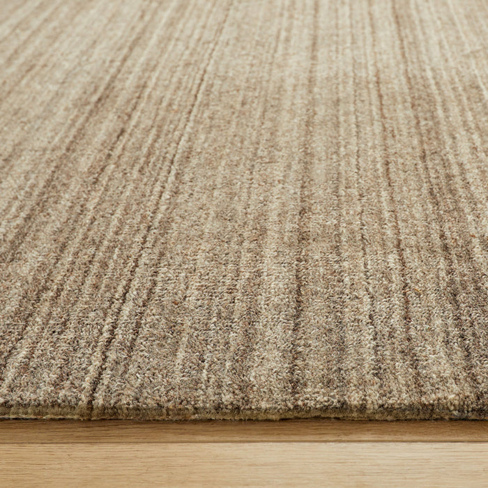 Riya Brown Linear - N6030 - 2' x 3'