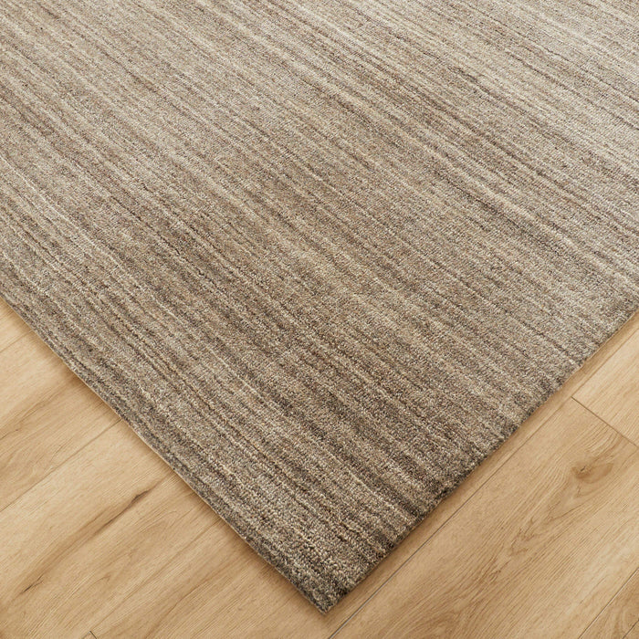 Riya Brown Linear - N6030 - 5' x 8'
