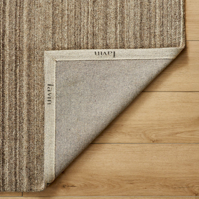 Riya Brown Linear - N6030 - 7' x 9'