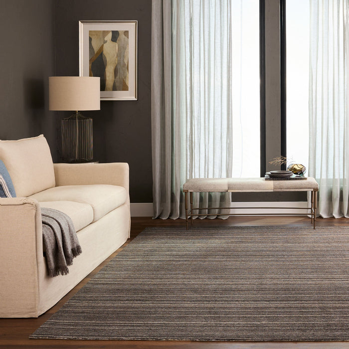 Riya Gray Linear - N6032 - 7' x 9'