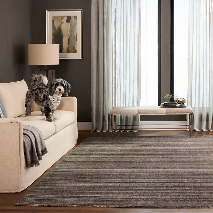 Riya Gray Linear - N6032 - 8' x 11'