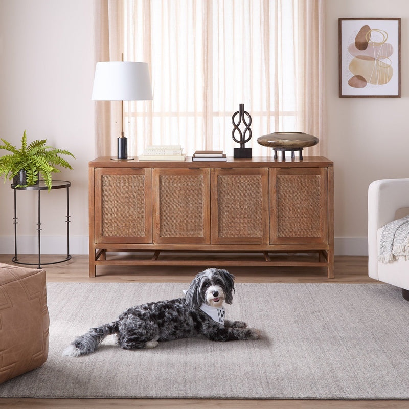 Riya Gray Linear - N6033 - 5' x 8'