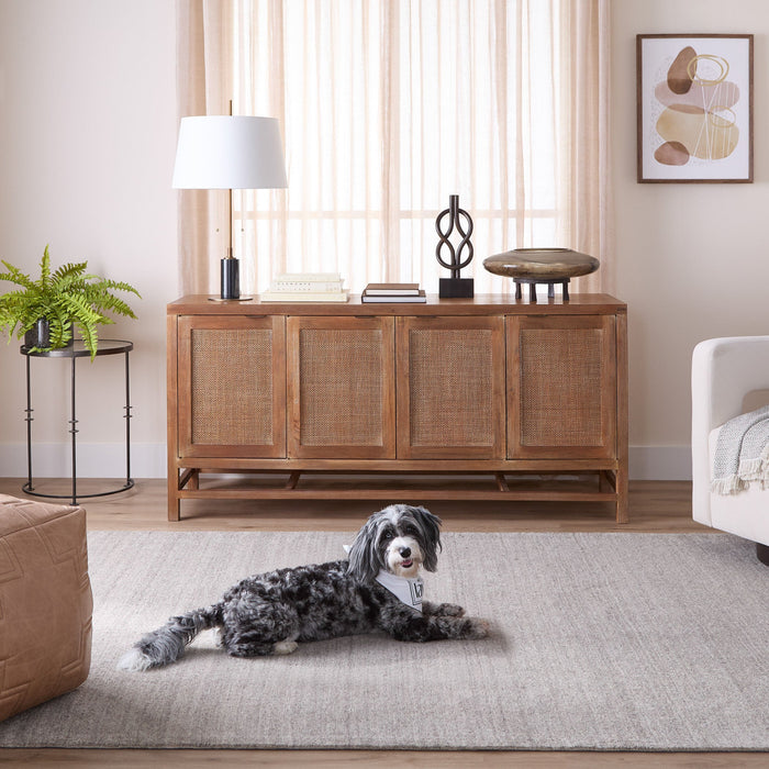 Riya Gray Linear - N6033 - 5' x 8'