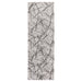 Sesia Gray Linear Geometric - R1001 - 3' x 8' Runner