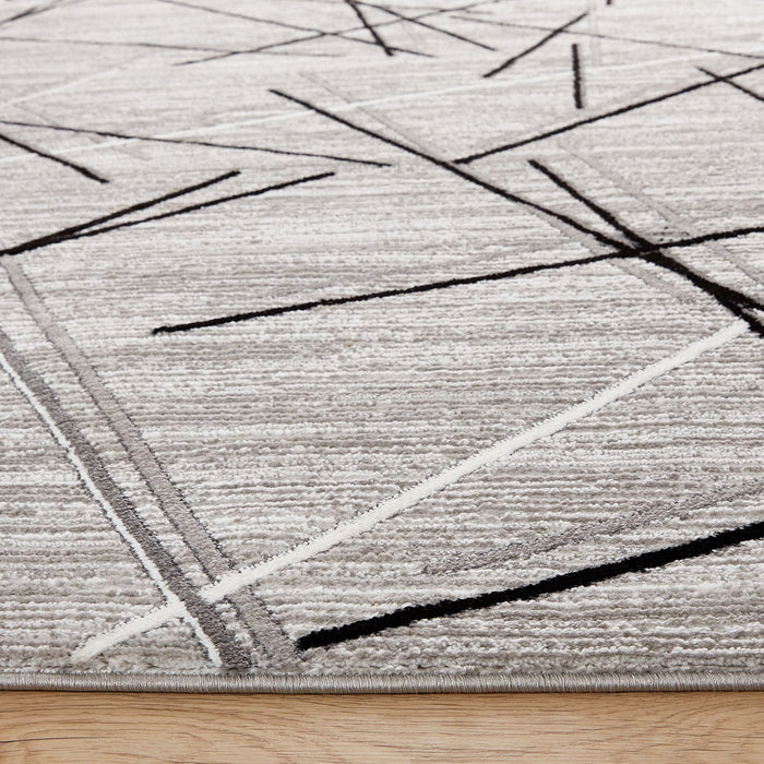 Sesia Gray Linear Geometric - R1001 - 10' x 13'