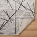 Sesia Gray Linear Geometric - R1001 - 3' x 8' Runner