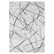 Sesia Gray Linear Geometric - R1001 - 5' x 8'
