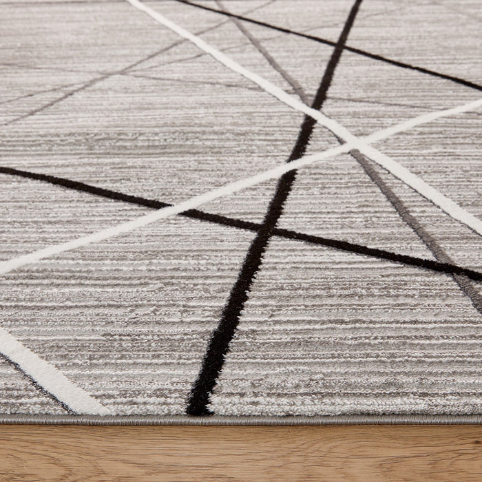 Sesia Gray Linear Geometric - R1002 - 8' x 11'