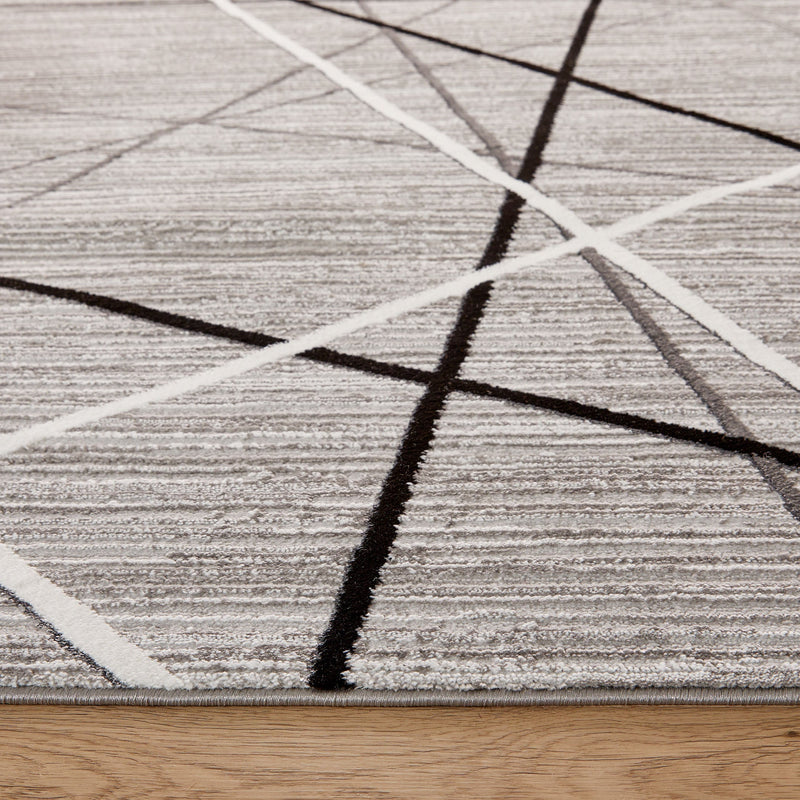 Sesia Gray Linear Geometric - R1002 - 5' x 8'