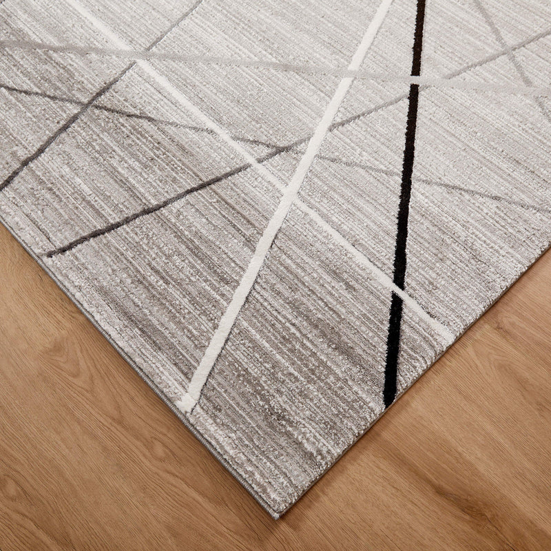 Sesia Gray Linear Geometric - R1002 - 5' x 8'
