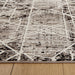 Sesia Black Ivory Linear Geometric - R1003 - 3' x 8' Runner