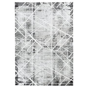 Sesia Black Ivory Linear Geometric - R1003 - 5' x 8'